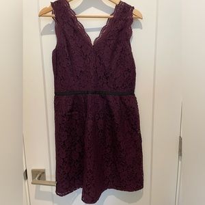 LOFT sleeveless v-neck dress - 6P